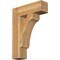 Ekena Millwork Legacy Block Rough Sawn Bracket, Western Red Cedar, 6"W x 22"D x 30"H BKT06X22X30LEC05RWR - alternate 1